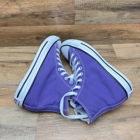 New Converse All Star For women size 9 High Top Electric Purple - Picture 8 of 11